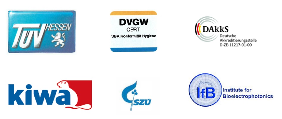 certifikace pro styk s pitnou vodou Activator